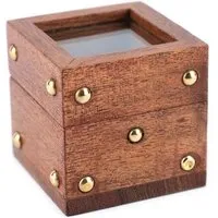 El Puente El Puente Würfelbox mit 6 Würfeln | Fair Trade & Handmade aus Indien – Produktbild 1 von 1