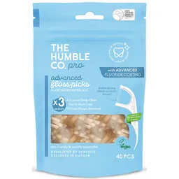 The Humble The Humble Co Floss Picks Pro Fluorid - 40 Stück – Produktbild 1 von 1