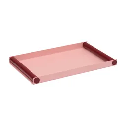 Design Letters Ray Tray Serviertablett – Groß, Rosa/Burgund – Produktbild 1 von 1