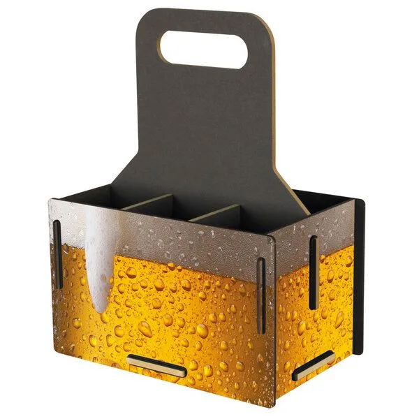 WERKHAUS WERKHAUS Flaschenträger Sixpack "Bier" – Produktbild 1 von 3