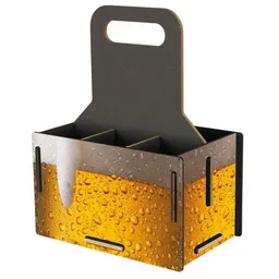 WERKHAUS WERKHAUS Flaschenträger Sixpack "Bier" – Produktbild 1 von 1
