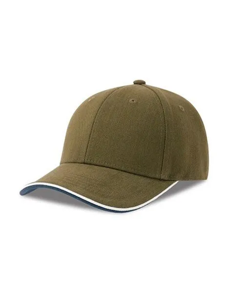 Atlantis Headwear Atlantis Headwear Damen / Herren Basecap, Olive, – Produktbild 1 von 3