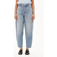 ARMEDANGELS ARMEDANGELS BAARLY CARPENTER BARREL Damen Barrel Leg Jeans aus recycelter Baumwolle, Blue, – Produktbild 1 von 1