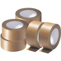 6 Rollen Kraftpapier-Klebeband "Top-Craft", 50 mm x 50 m, naturbraun – Produktbild 1 von 1
