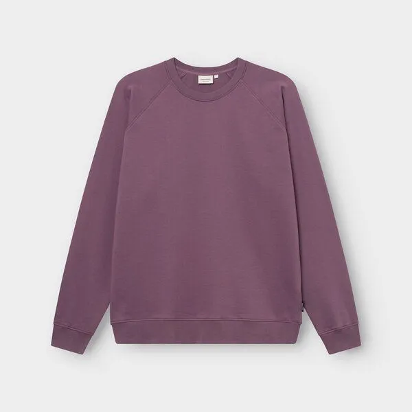 Dedicated DEDICATED Herren Sweatshirt Malmoe Berry Purple, Lila, – Produktbild 2 von 4
