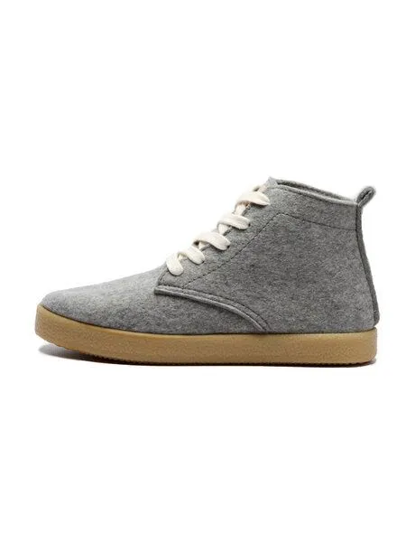 Grand Step Shoes Grand Step Shoes Damen und Herren Chucka Sneaker Adam, Grau, – Produktbild 3 von 4