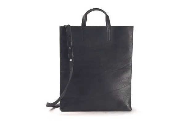 Harolds Harolds Harold's 269008 gr. Einkaufstasche Voll-Leder, Schwarz, – Produktbild 2 von 3