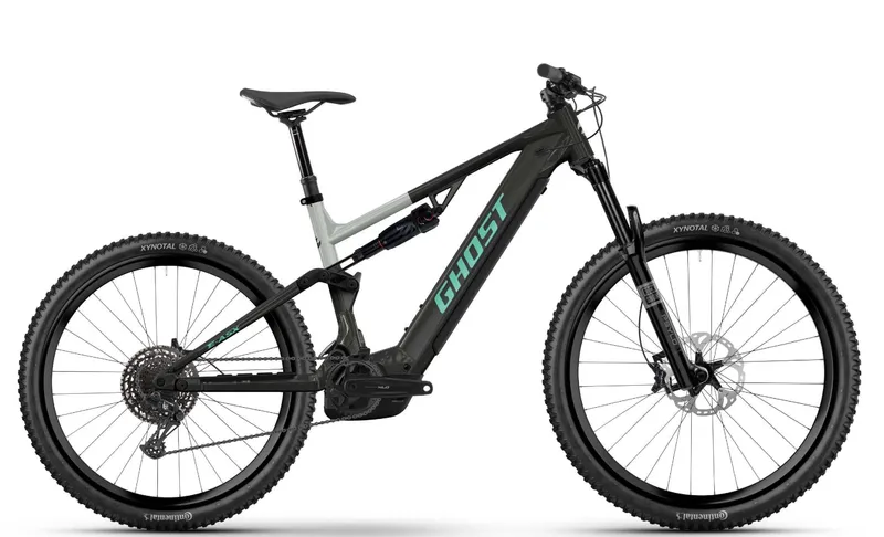 Ghost Ghost E-ASX UNIVERSAL HIGH - 29/27,5 Zoll 12K 800Wh Fully - blazing black/misty gray, Schwarz, – Produktbild 1 von 1