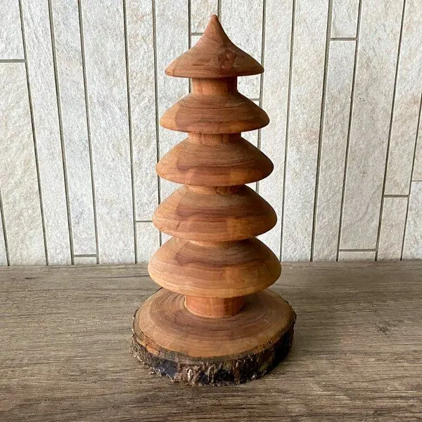Lajos Varga Lajos Varga Tannenbaum aus Holz - Unikat – Produktbild 3 von 3