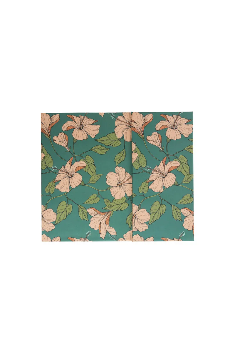 Tranquillo Wochenplaner HIBISCUS - grün – Produktbild 1 von 2