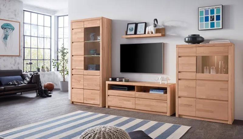 OTTO home Wandregal Silkeborg, Breite 90 cm, Beige, – Produktbild 4 von 5
