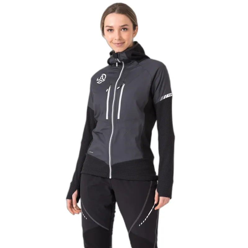 Ternua Kapuzenjacke für Damen Ternua Agile Hybrid, Schwarz, – Produktbild 1 von 1