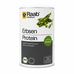 Raab Vitalfood Bio Erbsenprotein Pulver (400g) – Produktbild 1 von 1