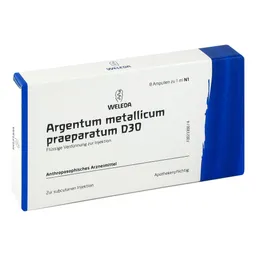 Weleda Argentum Metallicum Praep. D30 Ampullen – Produktbild 1 von 1