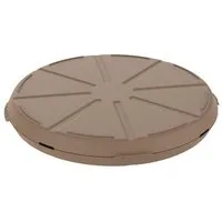 REuse REuse Pizzabox take away Verpackung - Essensbehälter to go, Beständiges braun, – Produktbild 1 von 1