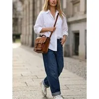 Will s Vegan Shop Will's Vegan Shop 11-Zoll-Satchel Kastanie Unisex – Produktbild 1 von 1