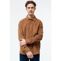 Givn Givn Herren vegan Überhemd Curt Dark Camel – Produktbild 1 von 1