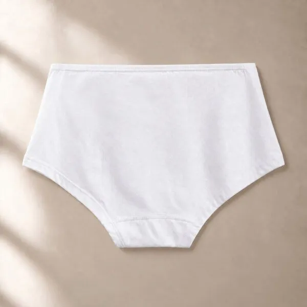 comazo|earth comazo|earth Fairtrade Umstands-Pants | GOTS zertifiziert, Weiss, – Produktbild 4 von 5