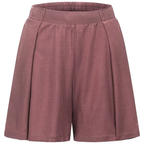 NATIVE SOULS NATIVE SOULS Lyocell Damen Short Pants, Dark berry, – Produktbild 1 von 2
