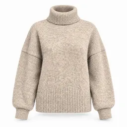 Opi and Max Opi and Max Opi & Max Damen Rollkragen Strickpullover aus Alpaka- & Schurwolle – Produktbild 1 von 1