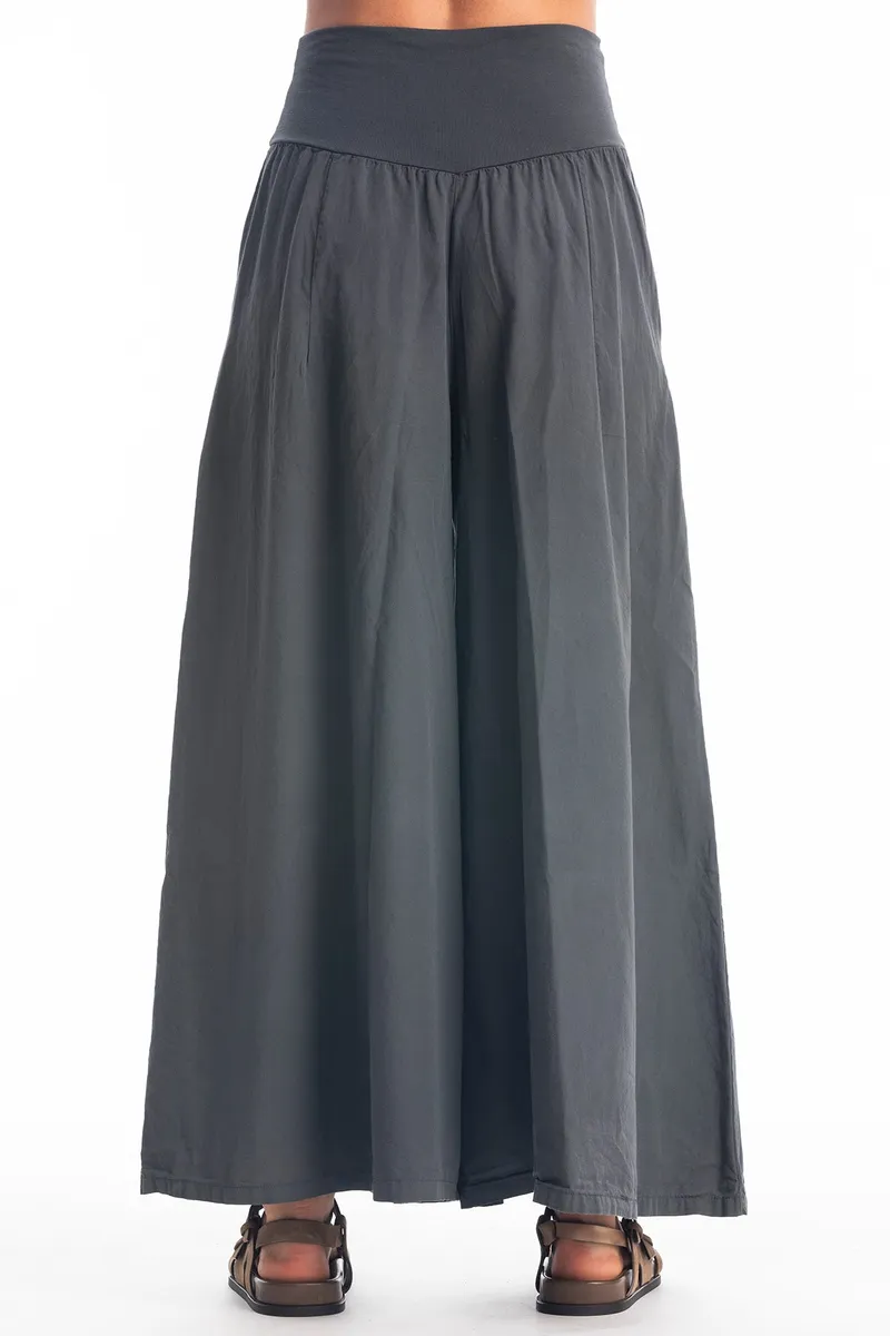 RAVENS VIEW IBIZA RAVENS VIEW IBIZA Damen vegan Rock Hose Funky Anthrazit Grau, Grau, – Produktbild 2 von 2