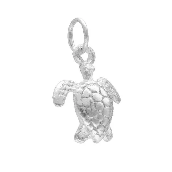 pakilia pakilia Silber Kette Schildkröte klein Fair-Trade und handmade – Produktbild 3 von 4