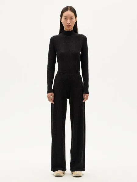 thinking mu thinking mu Damen Hose - Betty Pants, Schwarz, – Produktbild 2 von 4