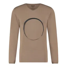 Renegade Guru Renegade Guru Herren Langarm Shirt Rudra mit Zen Print – Bambus und Bio-Baumwolle – Produktbild 1 von 1