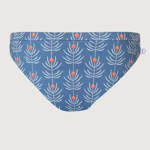 Frija Omina Frija Omina Bikini-Hose Fjorde aus Baumwolle, Korte blau, – Produktbild 3 von 3