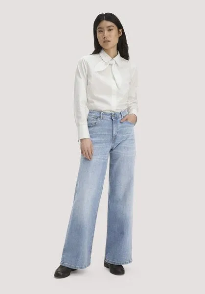 hessnatur hessnatur Jeans ALVA High Rise Wide Leg aus Bio-Denim, Hell-blau, – Produktbild 7 von 7