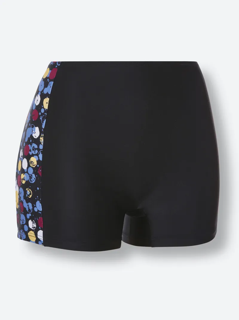 feel good Bikini-Hose, Schwarz-getupft, – Produktbild 1 von 2
