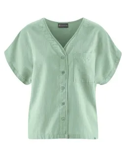 HempAge HempAge Weite Bluse Hanf/Biobaumwolle – Produktbild 1 von 1