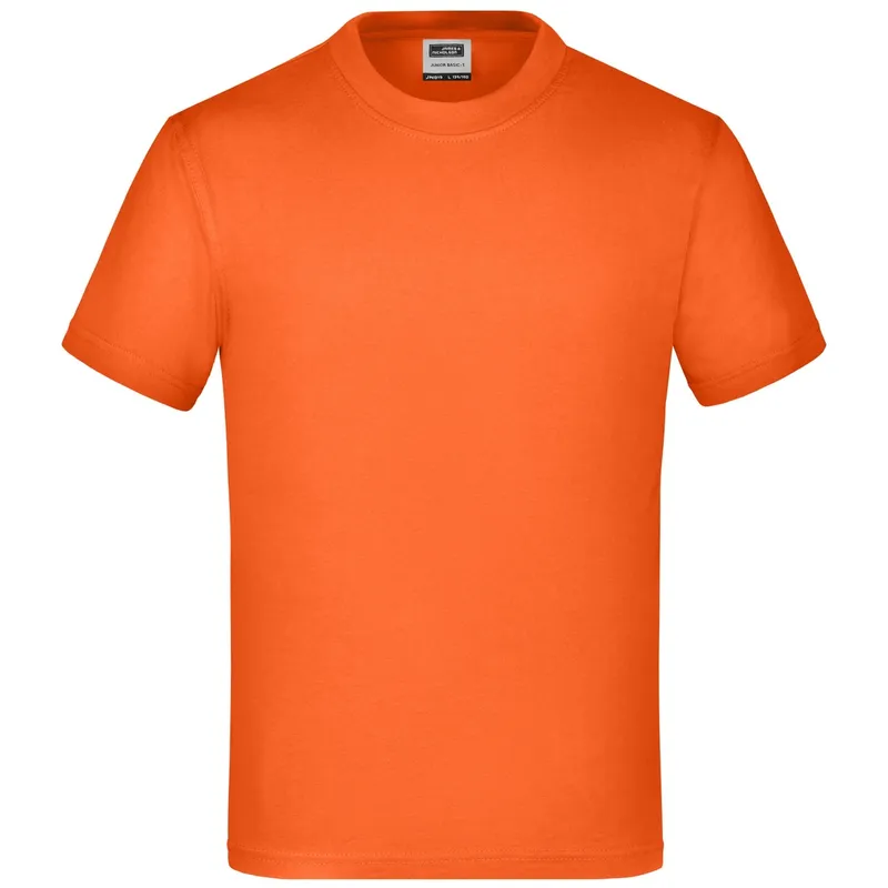 James & Nicholson James & Nicholson Basic T-Shirt Kinder JN019 Gr. M-122/128 dark-orange – Produktbild 1 von 1