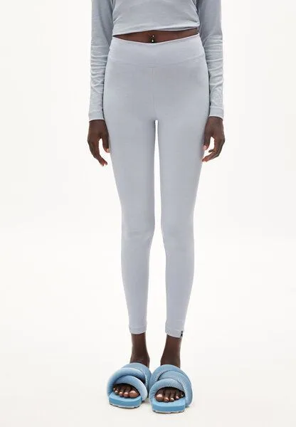 ARMEDANGELS ARMEDANGELS FARIBAA LOGO - Damen Leggings aus Bio-Baumwoll Mix, Daydream, – Produktbild 1 von 4