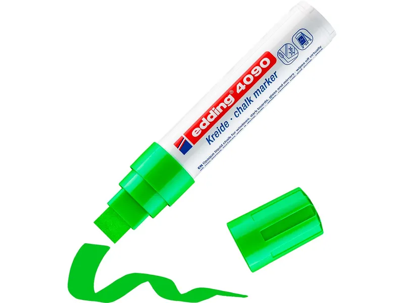 Edding Edding Kreidemarker "Window Marker 4090" hellgrün – Produktbild 2 von 3