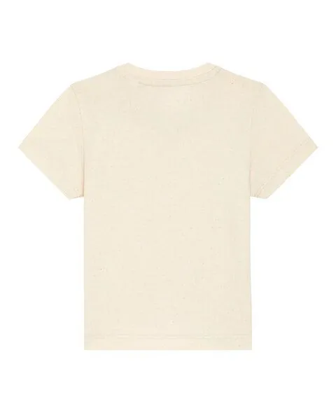 LIGARTI LIGARTI Babyshirt - Ollie die Skater-Wurm, Sand, – Produktbild 2 von 3