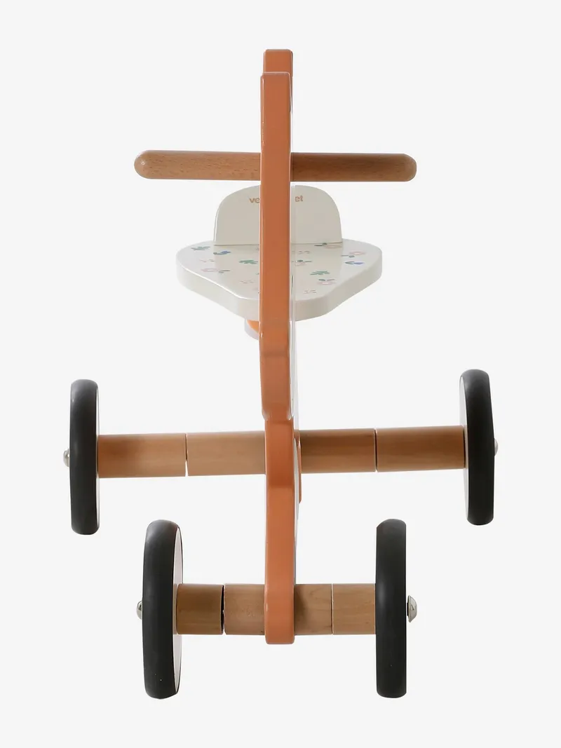 Vertbaudet Vertbaudet Baby Rutschfahrzeug Fuchs aus FSC®-Holz, Orange, – Produktbild 4 von 4