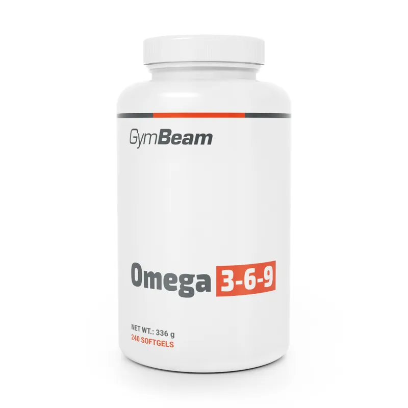 GymBeam GymBeam Omega 3-6-9 240 Kapseln ohne Geschmack – Produktbild 1 von 1