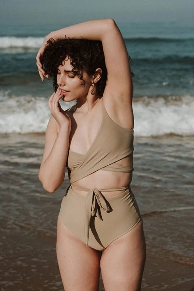 Anekdot Anekdot Damen vegan Core High Bikiniunterteil Mosaic – Produktbild 2 von 2