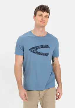 camel active camel active Print-Shirt aus nachhaltigem Organic Cotton Kurzarm – Produktbild 1 von 1