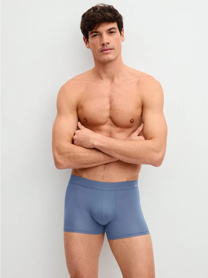 CALIDA CALIDA Boxer Balanced Day Herren (1-St) Quick Dry Effekt, seidig weich und temperaturausgleichend, Blau, – Produktbild 4 von 5