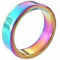 Crystal and Sage Crystal and Sage Hematit Ring in Regenbogenfarben – Produktbild 1 von 1