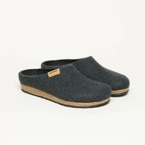 Stegmann Stegmann Filzpantoffel 208 aus 100% Merino-Wolle für Damen & Herren, Natural, – Produktbild 2 von 8