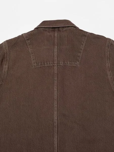Nudie Jeans Nudie Jeans Damen Jacke - Ada Workwear Jacket, Braun (espresso), – Produktbild 3 von 4