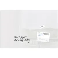 Sigel Sigel Glas-Magnettafel "artverum" 100 x 65 cm, Weiß, – Produktbild 3 von 3