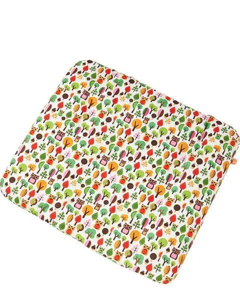 Millemarille Millemarille Wickelauflage 85x75 cm ERSATZBEZUG, Modern owls pink (eule), – Produktbild 1 von 5