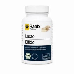 Raab Vitalfood Lacto + Bifido bio (90 Kapseln) – Produktbild 1 von 1
