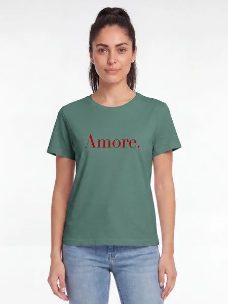 watapparel watapparel T-Shirt Frauen Amore, Green bay, – Produktbild 2 von 2