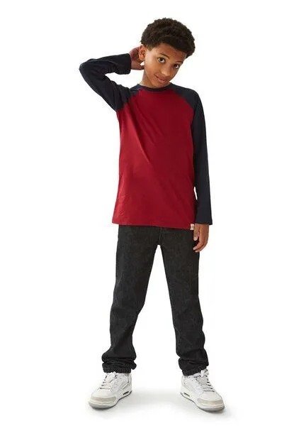 Band of Rascals Band of Rascals Raglan Longsleeve, Red-navy, – Produktbild 5 von 5