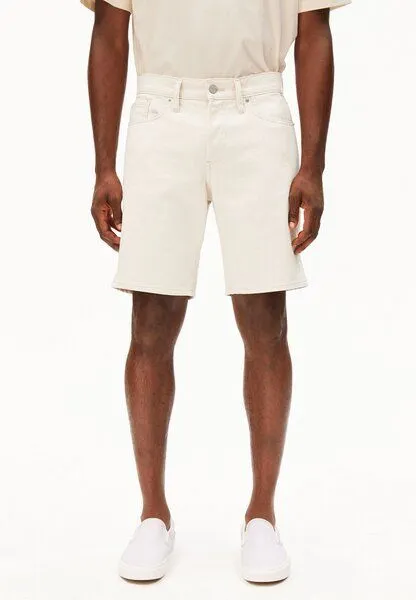 ARMEDANGELS ARMEDANGELS AARVO Herren Jeans Shorts aus recycelter Baumwolle, Undyed, – Produktbild 1 von 4